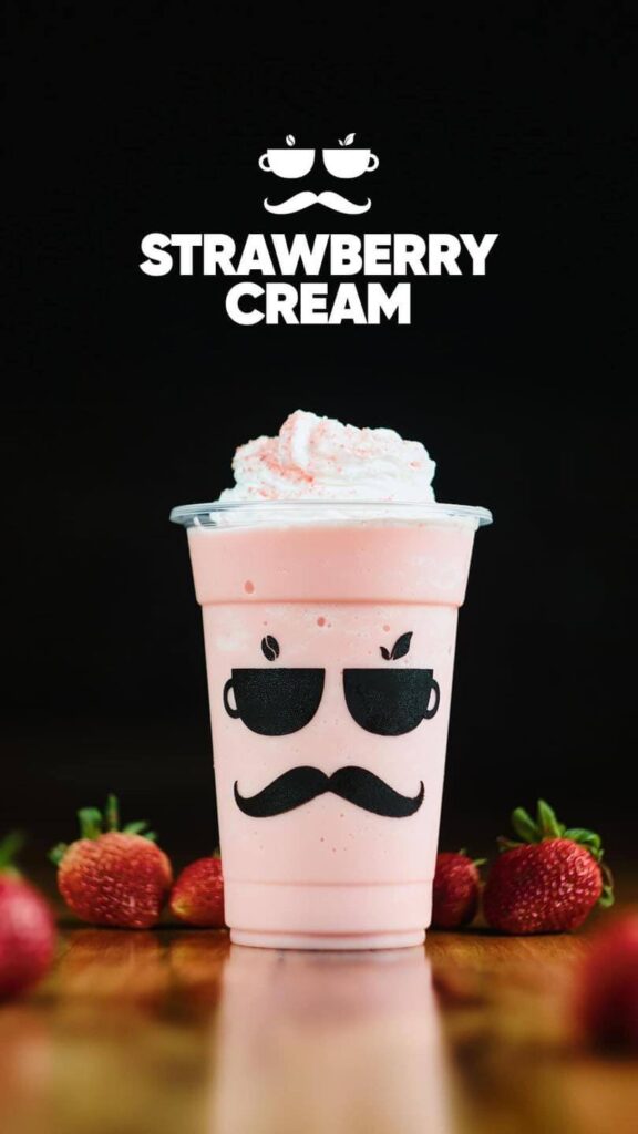 Stawberry cream, a menu of Big Brew Philippines resturant.