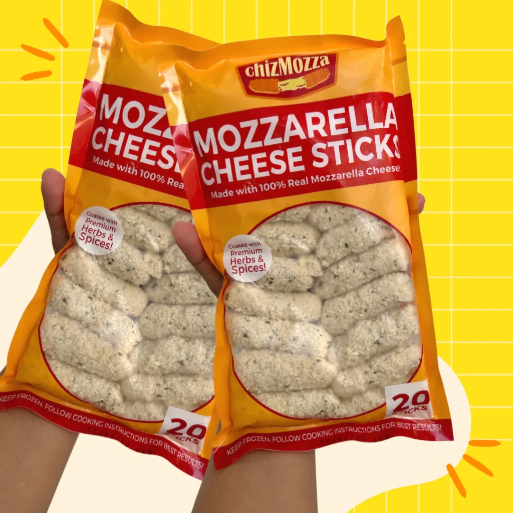 Mozzarella cheese sticks, a menu of Chizmozza philippines.