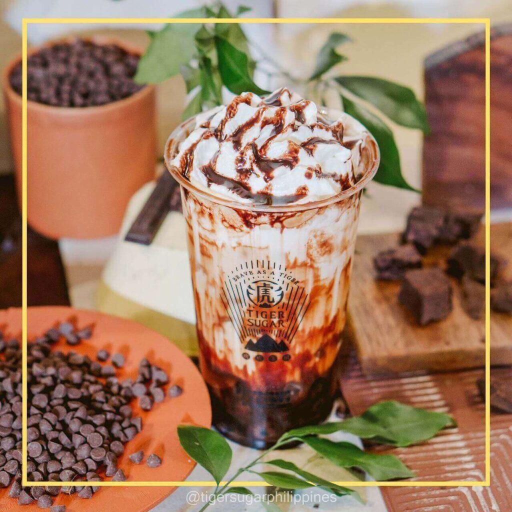 Fruit series coffee with extra toppings, a menu of Tiger Sugar Philippines resturant.