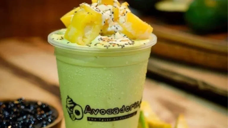 Shake with extra toppings, a menu of avocadoria philippines resturant.