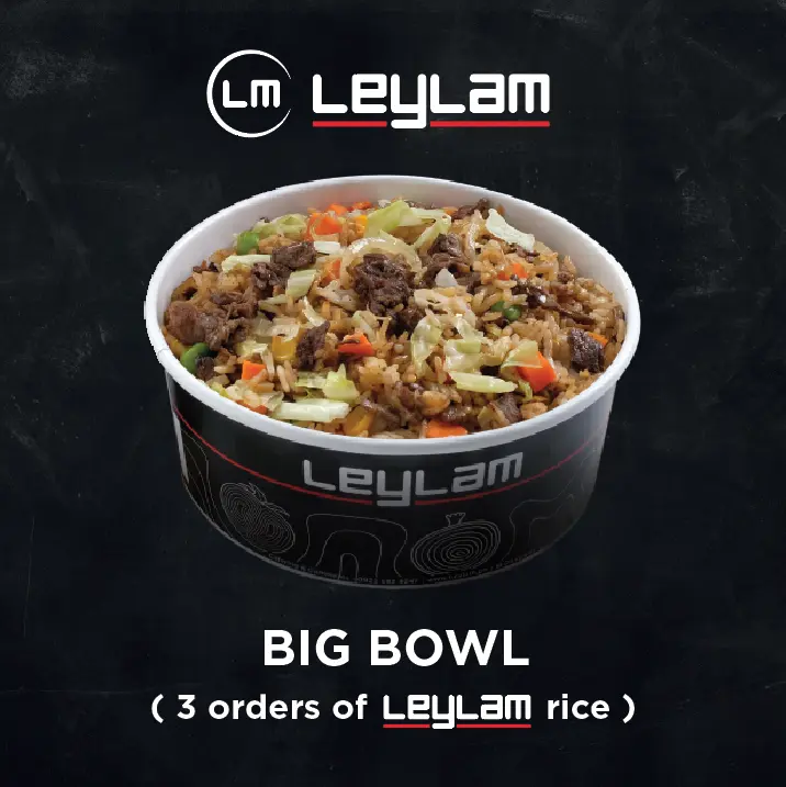 Big bowl, a menu of leylem philippines resturant.