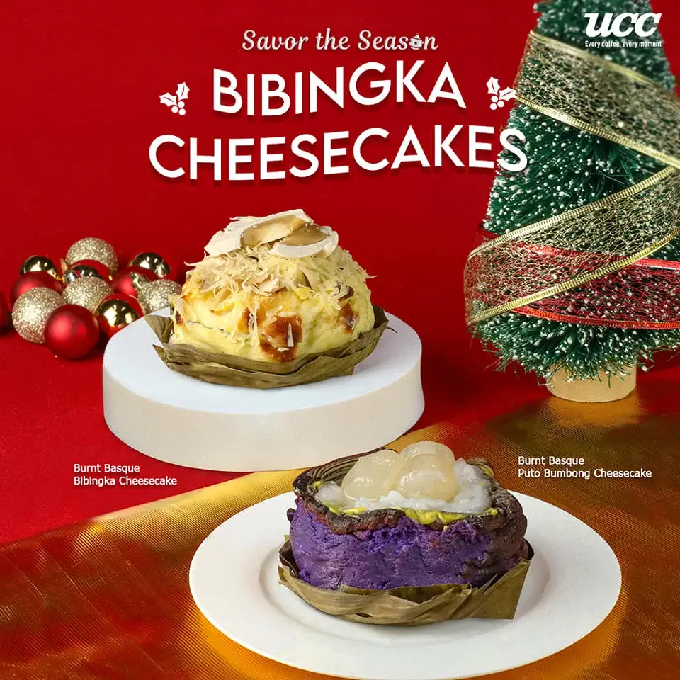 Cheesecakes, a menu of UCC coffee philippines resturant.