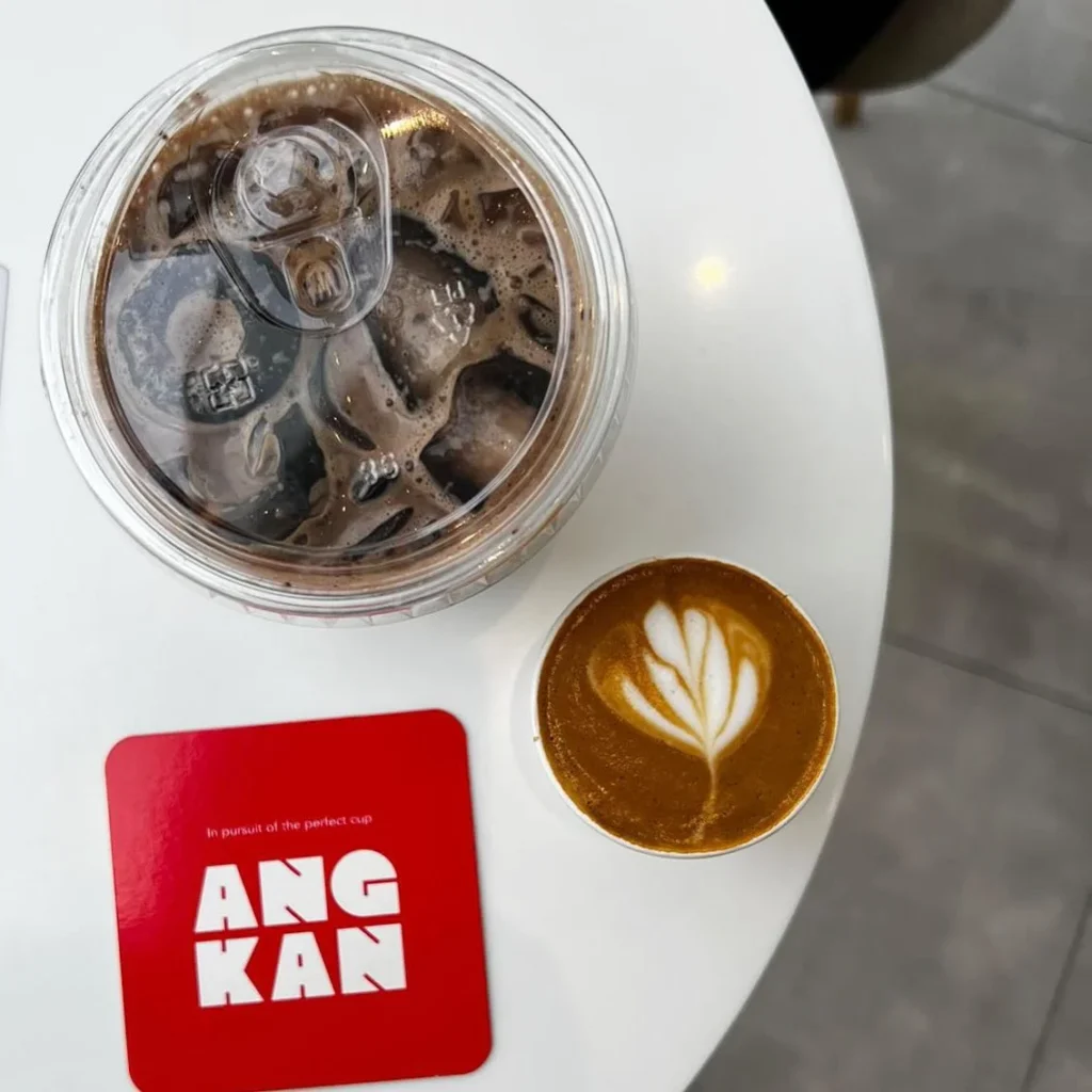 Coffee and drinks, a menu of Angkan Coffee Philippines resturant.