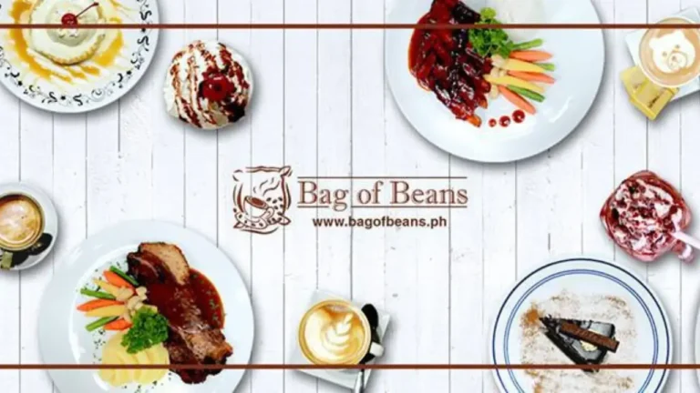 Bag of Beans Philippines Menu Prices 2024