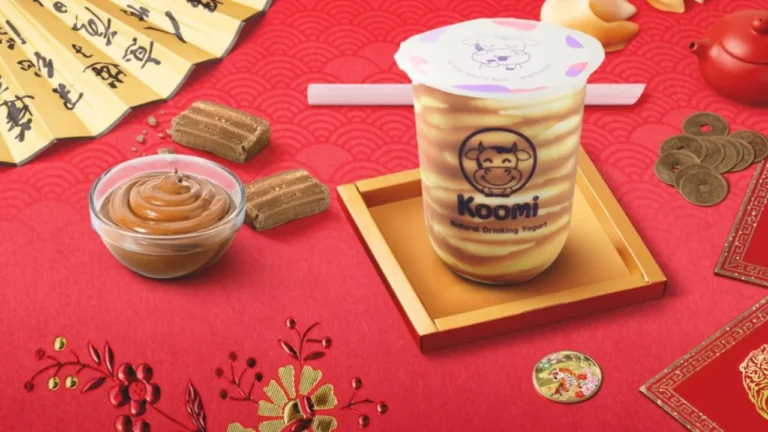 Shake with biscuits, a menu of Koomi Philippines resturant.