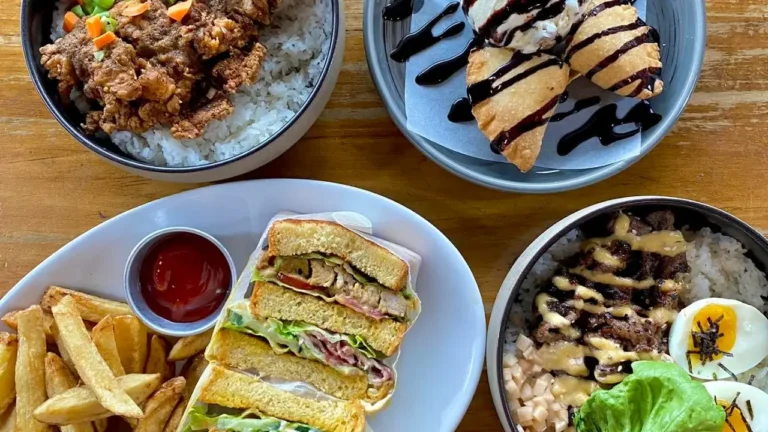 Fries, Burger, and furthermore in plates, a menu of Mad Marks Philippines resturant.