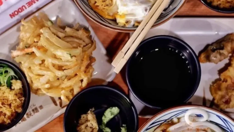 Marugame Udon Philippines Menu Prices