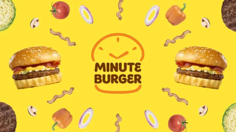 Burgers, a menu of Minute Burger Philippines resturant.