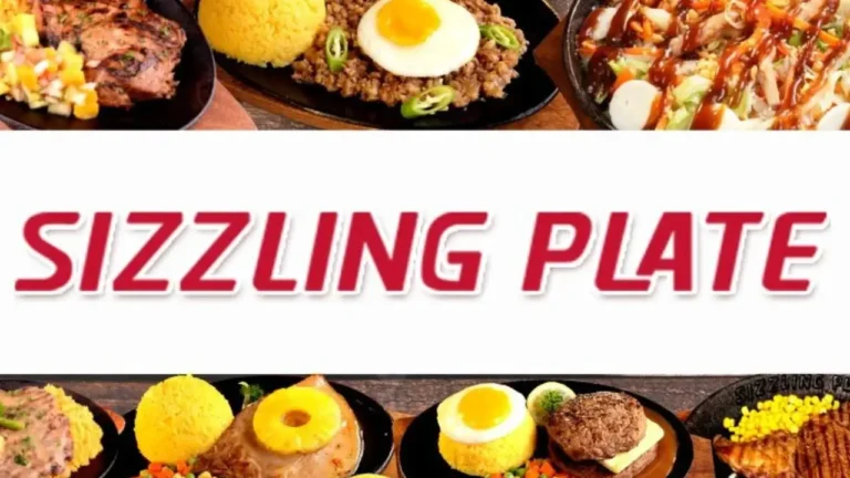 Sizzling Plate Philippines Menu Prices 2024