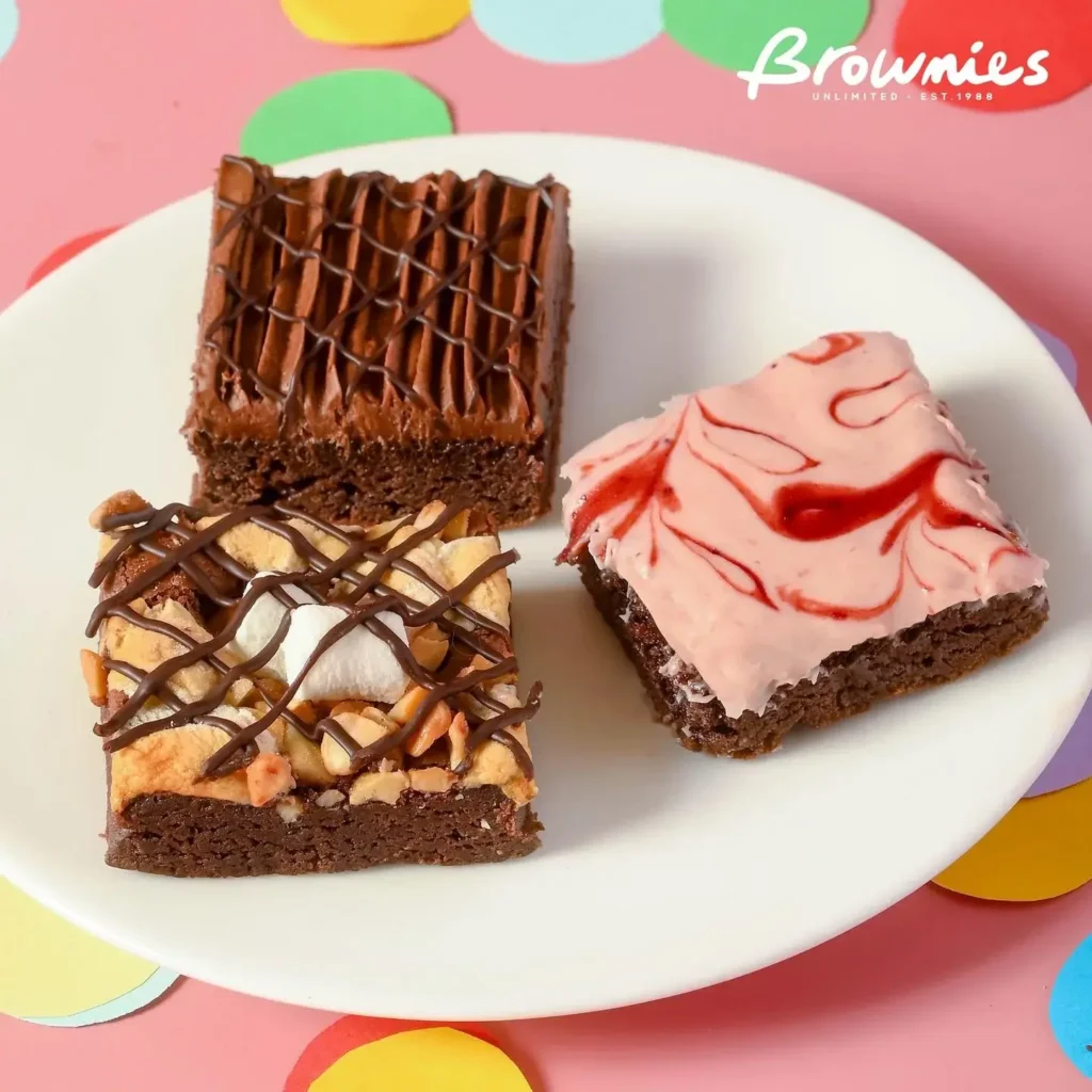 Brownies Unlimited Cakes & Cupcakes Menu