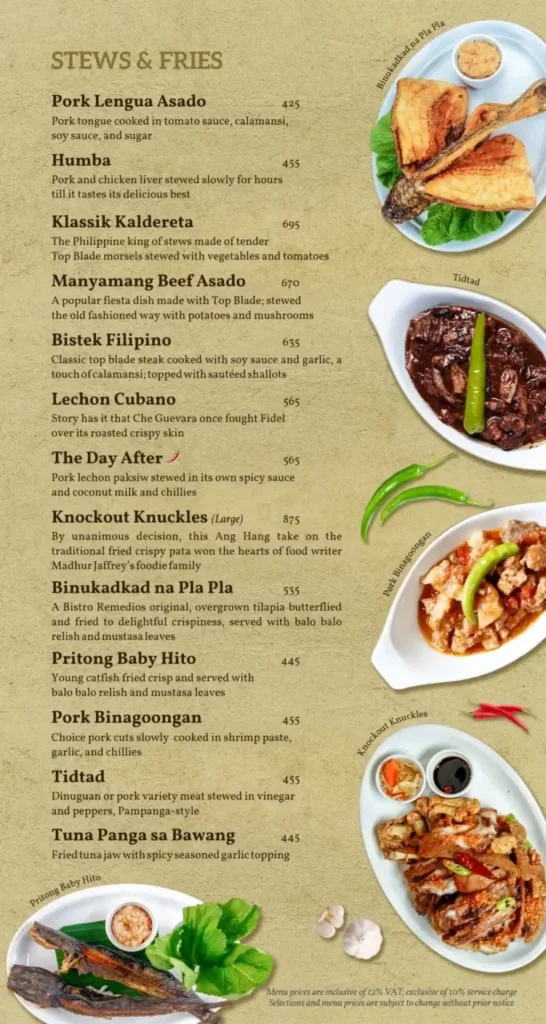 Abe Philippines Fries and others Menu with Prices