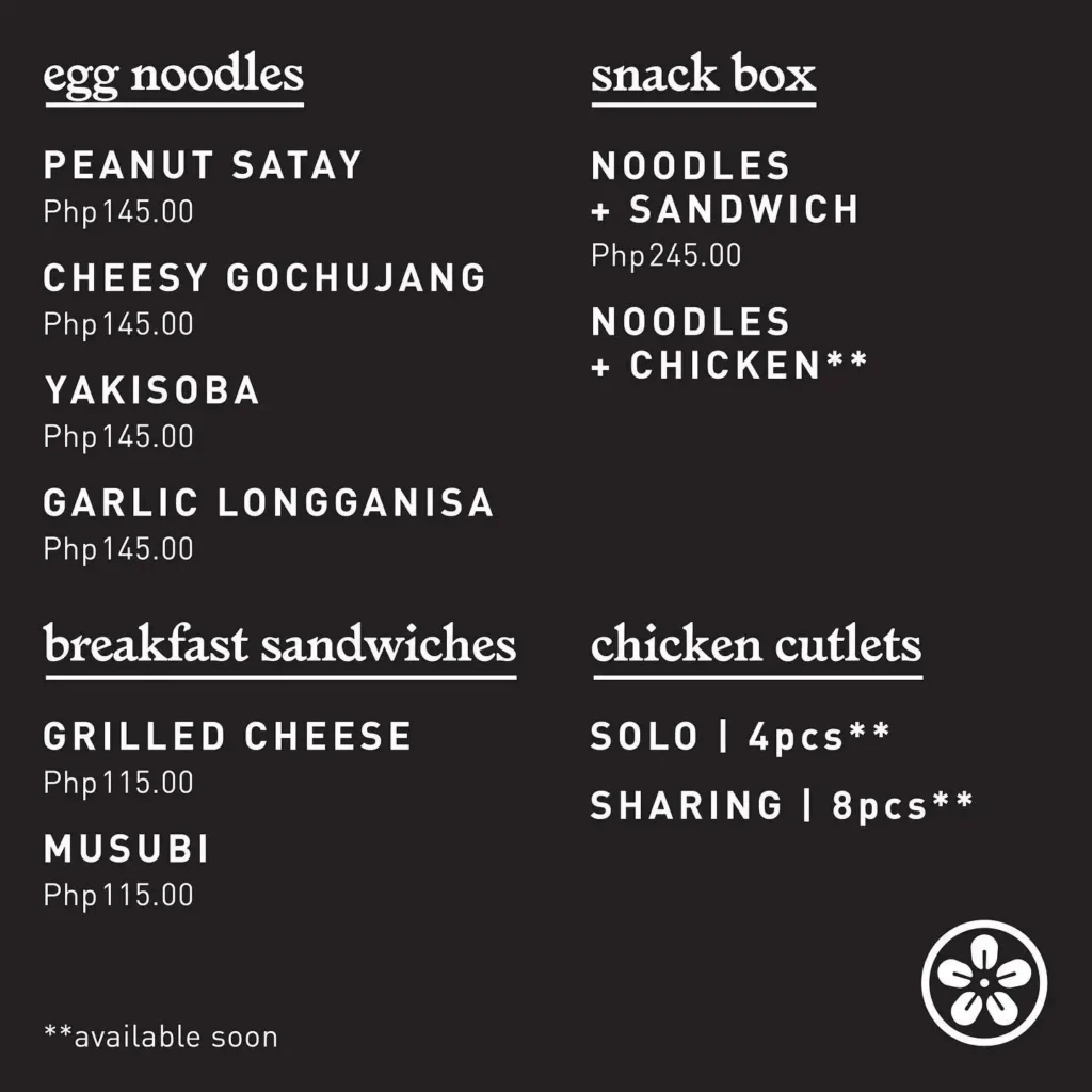 Blocleaf Cafe Breakfast Sandwiches Menu with Prices