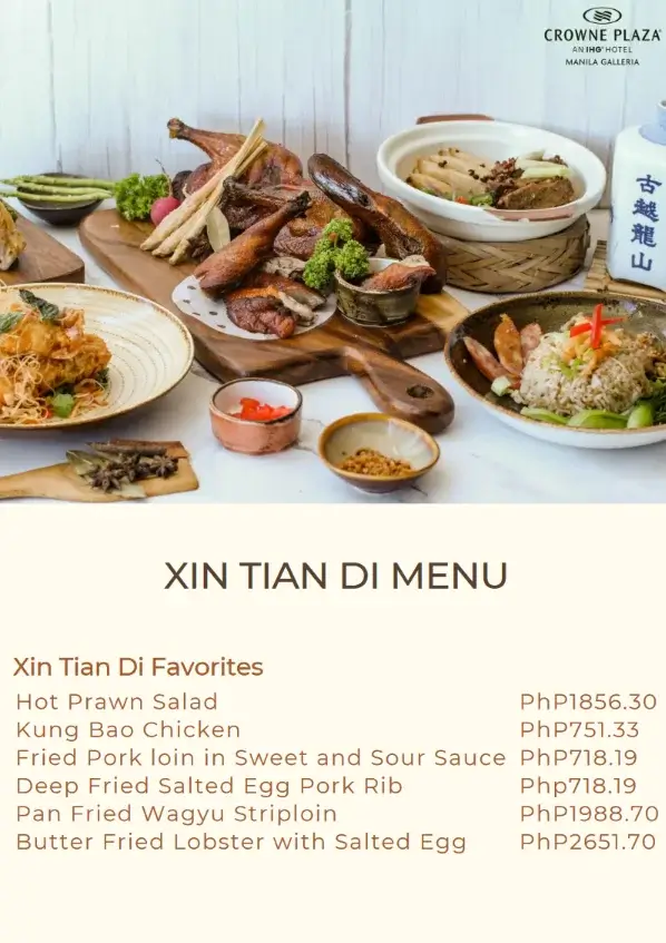 Chinese Hot And Cold Appetizers with Prices