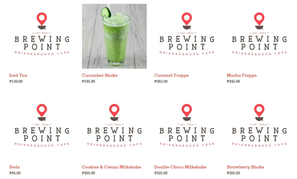 Brewing Point Philippines Menu Prices 2024